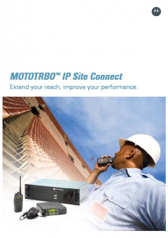 Motorola IP Site Connect Brochure preview 1