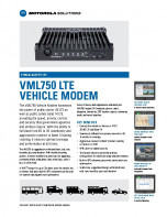 Motorola VML750 spec sheet preview 1