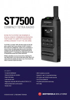 Motorola ST7500 spec sheet preview 1