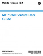 Motorola MTP3550 Feature User Guide MR18 preview 1