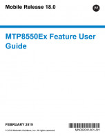 Motorola MTP8550Ex Feature User Guide MR18 preview 1